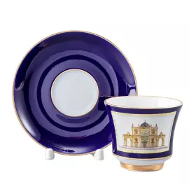 Banquet tea set with the pattern "Classics of St. Petersburg" for 6 persons (20 items)